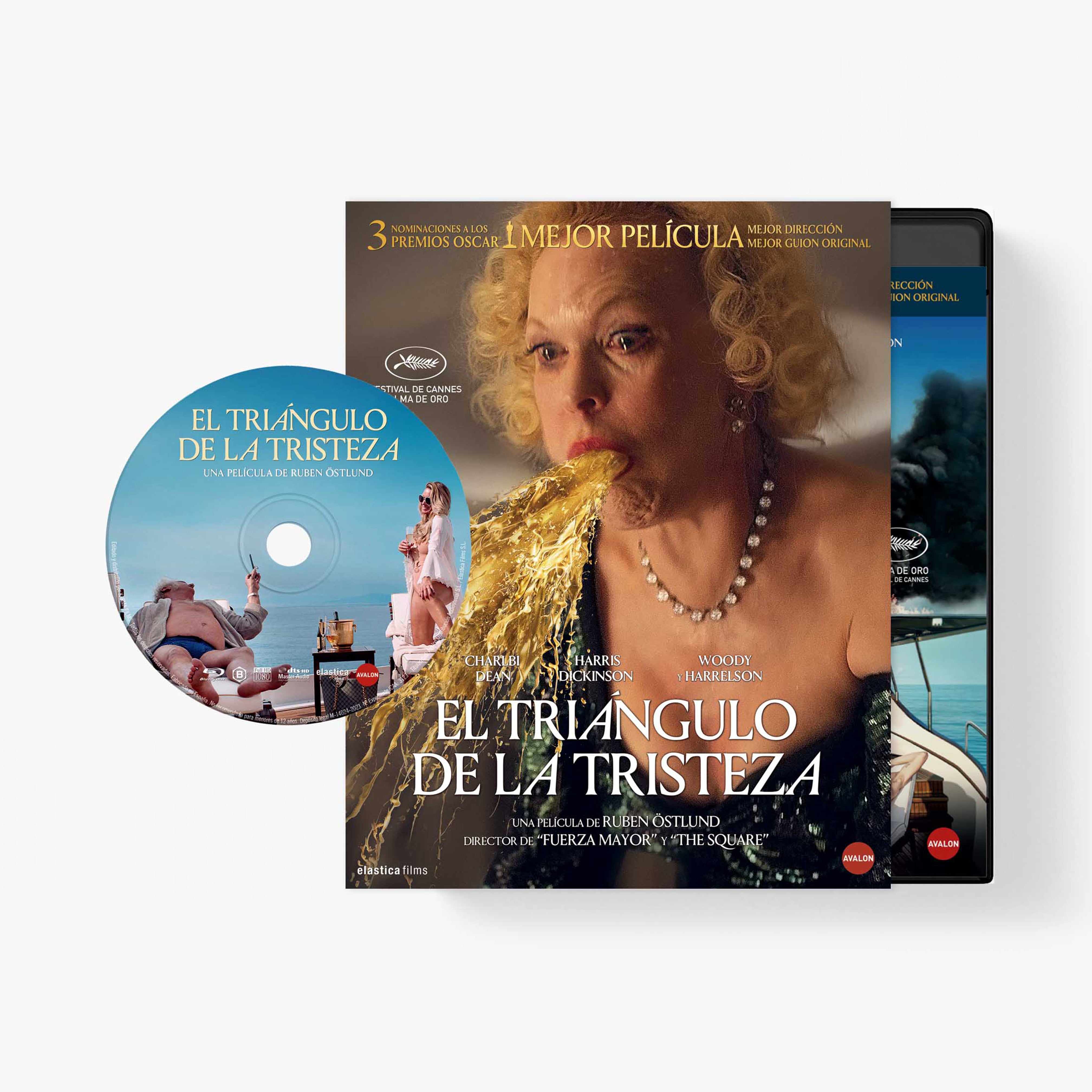 El triángulo de la tristeza, Blu-ray