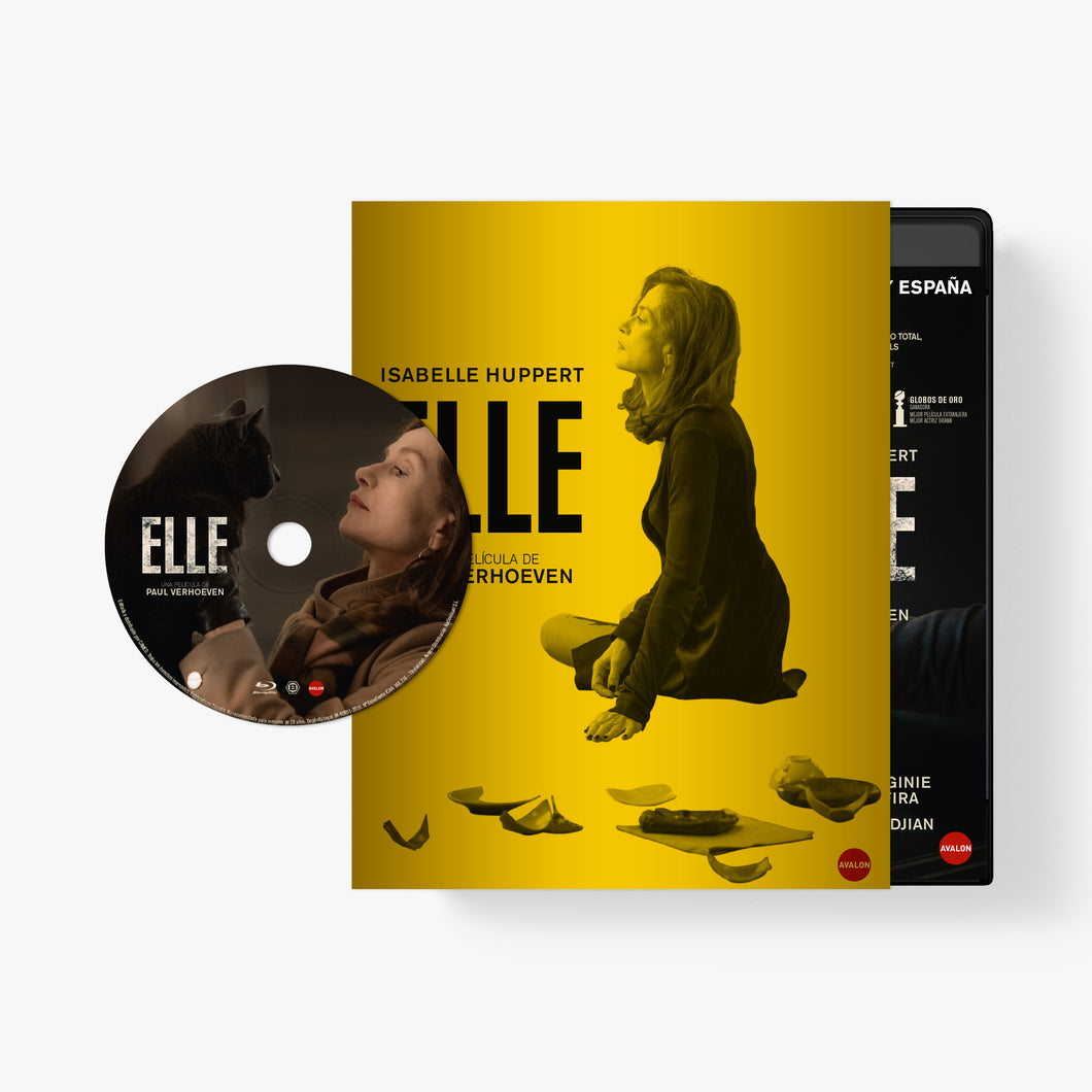 Elle - Blu-ray - Edición Coleccionista Faja Dorada