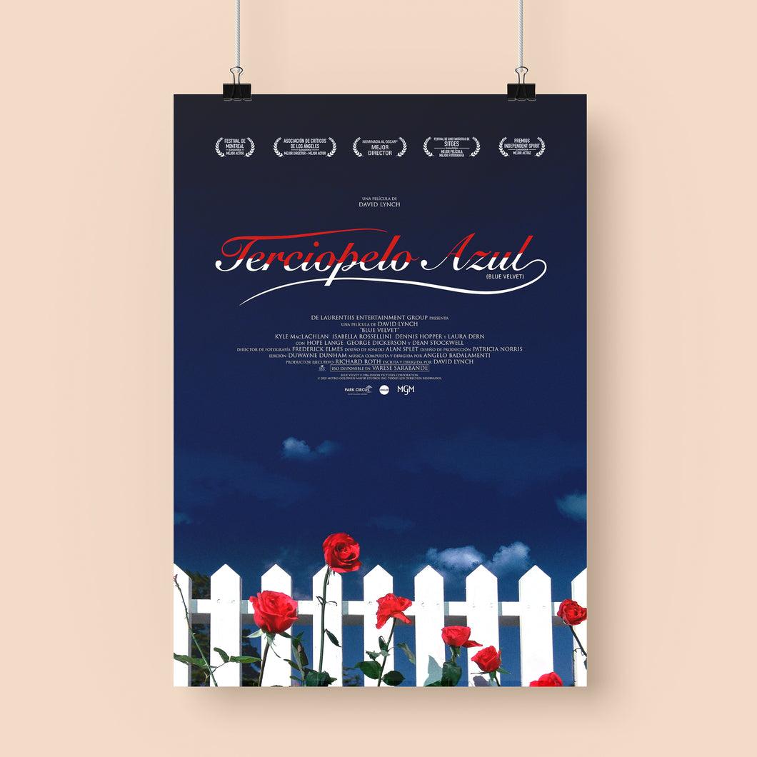 Terciopelo azul - Póster Reestreno - Serie limitada