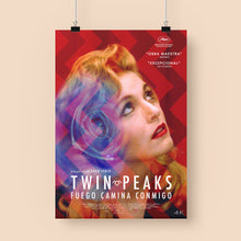 Cargar imagen en el visor de la galería, Twin Peaks - Póster Reestreno - Serie limitada
